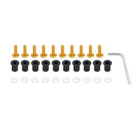 Tornillo Parabrisa Moto Compatible Con Yamaha Para MT07 Para MT09 Carenado De Carrocería De Motocicleta Tornillos De Parabrisas Tuercas Pernos De Parabrisas De Motocicleta Kits De Tornillos M5