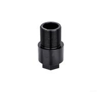 Tornillo Potencia Bicicleta Plegable Aluminio CNC 18mm | Aluminio CNC sólido, para resistencia a la flexión, acabado negro anodizado, compatible 17mm, (Carbon steerer tube M23*1.0)