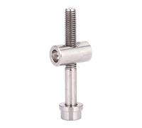 Tornillo redondo fijo para tija de sillín de aleación de titanio M5x30/35/40mm (M5x40)