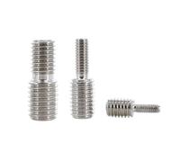 Tornillo reductor de rosca macho, M4, M5, M6, M8, M10, M12, M16, tornillos de conversión 304, adaptador de cámara con convertidor de tornillo sin cabeza de doble extremo(10Pcs M4X15M8X15)