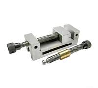 Tornillo roscado de mordaza plana para una sujeción precisa en fresadoras y máquinas de moler, ajuste fiable (4 pulgadas)