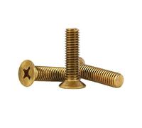 Tornillo roscado métrico avellanado de cobre M2 ~ M8(35mm,M8-2pcs)
