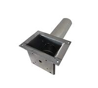 Tornillo sinfin para carga de pellets sinfín para pellets y biomasa para motorreductor estufa pellets
