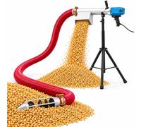 Tornillo Sinfin Portátil 3600W con Manguera Grano | Sinfín eléctrico portátil de 3600W con manguera para transporte práctico de grano y materiales secos.(4m/157in)