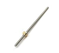 Tornillo T8 de 8 mm con tuerca de latón for impresora - Guía lineal de precisión, 1 unidad(750mm)