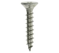 Tornillo tirafondo A2 (Diámetro: 3,5 mm, Largo: 20 mm, Acero inoxidable, TX para accionamientos TORX, Rosca completa, 200 ud.)