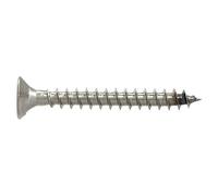 Tornillo tirafondo A2 (Diámetro: 4 mm, Largo: 40 mm, Acero inoxidable, TX para accionamientos TORX, Rosca completa, 200 ud.)