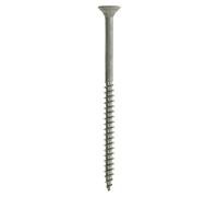 Tornillo tirafondo A2 (Diámetro: 5 mm, Largo: 80 mm, Acero inoxidable, TX para accionamientos TORX, Rosca parcial, 75 ud.)