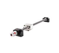 Tornillo Tornillo de bola de acero inoxidable Juego de rieles lineales SBR20 SFU1605 con husillo bolas 250 mm y 800 + guía lineal SBR16+SBR16UU + soporte BK12BF12 + acoplador 8 * 10(800mm)