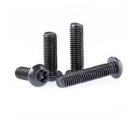 Tornillo Torx de cabeza redonda, Tornillo de seguridad antirrobo con cabeza redonda y pasador Torx de seis lóbulos, M3, M4, M5, M6 y M8