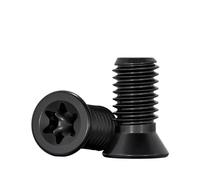 Tornillo Torx de inserción CNC de grado 12.9 M1.6, M2.2, M3.5, M4. M5 y M6 for reemplazar insertos de carburo y pernos de portaherramientas de torno.(M5x14x6.6mm 20pcs)