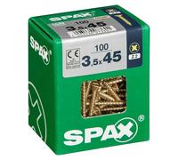 Tornillo universal (3,5 x 45 mm, Rosca completa, 100 ud.)