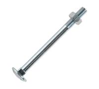 Tornillo Y Tuerca Sealey DIN 603 - M6 x 75mm Zincado Paquete De 100 CBN675