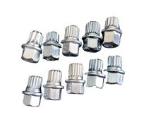 Tornillos Antirrobo Coche Adaptador de Llave de Tuerca de Seguridad for Perno de Rueda antirrobo de 5 Piezas #000-#009 Apto for Bora Golf Jetta Passat Apto for Audi A4 A6 A8 TT Q7 Q5(000 10 Teeth)