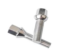 Tornillos Antirrobo Coche,Tuercas Ruedas Coche Pernos De Rueda Acero M12x1,5 14x1,25 12x1, Varias Longitudes 10 Piezas Aptos For BMW Audi Mercedes Porsche(10pcs conical 35mm,M12x1.25)