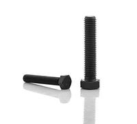 Tornillos autorroscantes, 50 tornillos hexagonales de acero al carbono M5 grado 8, alta resistencia(55mm)