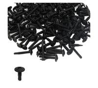 Tornillos autorroscantes de acero inoxidable, juego surtido de sujetadores de madera de alta resistencia con cabeza avellanada Phillips Pan Truss(13mm,100pcs)