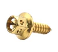 Tornillos autorroscantes de acero inoxidable,Tornillos metálicos autorroscantes modificados para paneles de yeso y metal - de acero inoxidable M5 15 Titanium 304, tornillos hexagonales exter