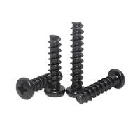 Tornillos autorroscantes de cabeza plana con ranura en cruz de acero al carbono negro, M1, M1.2, M1.4, M1.5, M2, M2.3, M2.6, M3, M3.5, M4, M5, 250 unidades(20mm,M3.5 (50pcs))