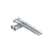 Tornillos autorroscantes for muebles de gabinete/pernos de rosca hexagonales avellanados M5M6.3M7(50pcs M5x30)