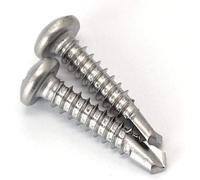 Tornillos autorroscantes Phillips de cabeza plana, Tornillos autoperforantes autorroscantes de cola de milano cruzada, tornillos de extensión de cola de taladro de cabeza plana empotrada en cruz M4.8/
