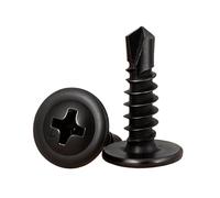 Tornillos Autorroscantes Phillips De Cabeza Plana, Tornillos Autorroscantes De Acero Inoxidable for Sujetadores Metálicos De Paneles De Yeso(13mm,100pcs)