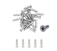 Tornillos Autorroscantes Roscachapas de Acero Inoxidable NUZAMAS 4G x 13 304, 500 Unidades, Tornillos de Cabeza Avellanada en Miniatura, Tornillos para Madera (ST2.9 x 13)