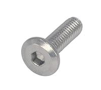 Tornillos autorroscantes, Tornillo de accionamiento hexagonal cabeza plana hipotenusa acero inoxidable M6, tornillos laterales, perno grifo, 5 uds(30mm)