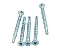 Tornillos avellanados Torx para madera sobre acero (6,3 x 90 mm, 100 unidades)