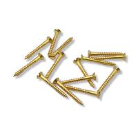 Tornillos Para Madera Avellanados DIN97 Con Ranura Longitudinal Latón