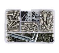 Tornillos Carenado Compatible Con MV-Agusta M5 M6 Piezas Generales Carenado Motocicleta Para Kit Pernos 155 Piezas Tornillos Acero Universales Pernos Carenado Carrocería
