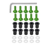 Tornillos Carenado Compatible Con Yamaha M5 Piezas Generales Carenado De Motocicleta Para Kit De Pernos Tornillos De Parabrisas Tuercas De Pozo Arandelas Kit De Sujeción De Parabrisas
