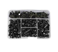 Tornillos Carenado Moto Para Kawasaki Para Ninja 300 400 650 ZX6R Para Vulcan S650 ZX10R KLX250 Kit De Tornillos Carenado Motocicleta(177pcs)