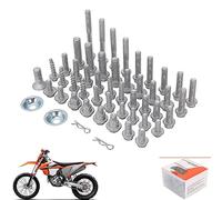 Tornillos Carenado Moto,Tornillos Avellanados Acero Inoxidable,Piezas Mecánicas Hexagonales para 125-530 SX/SX-F/EXC/EXC-F 2003-2021