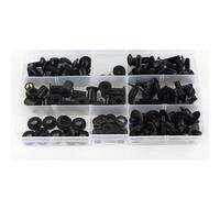 Tornillos Carenado Motocicleta Tornillos para Parabrisas para VFR800 2002-2013 Pieza Decorativas para la carrocería(Negro)