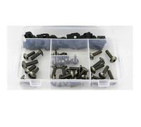 Tornillos Carenado Motocicleta Tornillos Parabrisas para K1200GT 2003 2004 2005(Titanium)