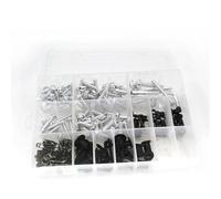 Tornillos Carenado Motocicleta Tornillos Parabrisas Para Z250 Z300 Z400 Z650 Z750 Z800 Z900 Z900RS Z1000 Z1000SX Pernos piezas motocicleta(Plata)