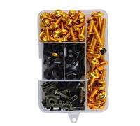 Tornillos Compatible Con Vespa Para GTS 250 300 Para Sprint Para Primavera 150 GTV LXV PX 195 Uds Kit De Tornillos De Carenado De Motocicleta Clips De Tuerca