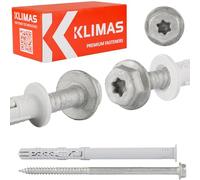 Tornillos con rosca para madera Torx, expansión cuádruple 12 x 140