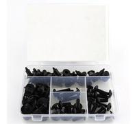 Tornillos cuerpo Accesorios De Motocicleta Kit De Pernos De Carenado Juego Completo De Tornillos De Cuerpo Para Yamaha Tracer 900 FJ-09 2014-2019(Negro)