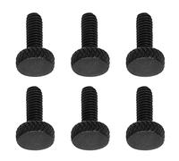 Tornillos de Abrazadera de Puente Tremolo, Tornillos de Bloqueo de Cuerda de Puente Tremolo Brillante de Metal de Tamaño Preciso para Reemplazo (Negro)
