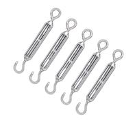 tornillos de acero inoxidable, Tensor de alambre de acero inoxidable T304 for cables M4 M5 M6 8 piezas(M6)