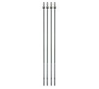 Tornillos de afinación LP Latin Percussion Brazilian Surdo - LP3018, LP3020, LP3118, LP3120, 4 piezas, Cromo - LP3920