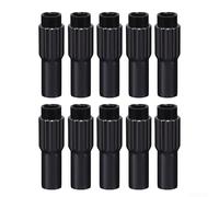 Tornillos de ajuste de palanca de cambios de bicicleta, 10 unidades, aleación de aluminio CNC para un mejor rendimiento de marcha (gris)