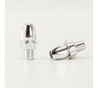 Tornillos de ajuste de palanca de freno de bicicleta de aleación de aluminio M10, paquete de 2 para voladizo, disco, pinza y frenos de tracción central, para SRAM, 30 mm (plata)