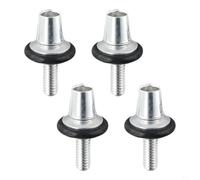Tornillos de ajuste de pinza de freno en V para bicicleta M6 pernos de aleación de aluminio para carretera MTB hardware de fijación 4 unids