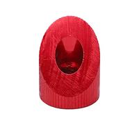 Tornillos de aleación de aluminio para bicicleta de montaña y carretera, tuerca cónica con núcleo Vertical, brida duradera, color rojo (25.chm)