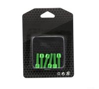 Tornillos de aleación de titanio de 5 x 18 mm, para juego de juntas de manillar de bicicleta de montaña, kit de hardware de repuesto multicolor (verde)