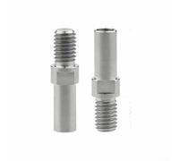 Tornillos de aleación M8 x 1,25 mm, 2 unidades, para sistemas de frenos en V en carretera, montaña y bicicletas de viaje