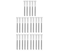 Tornillos de anclaje hexagonales de acero inoxidable 304 con media rosca, tornillo para madera autotaladrante con punta afilada, pernos resistentes a la corrosión para carpintería (M6*80MM)